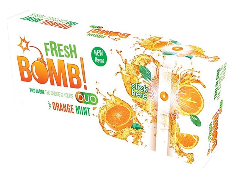 Fresh Bomb - 100 Hülsen - Orangina