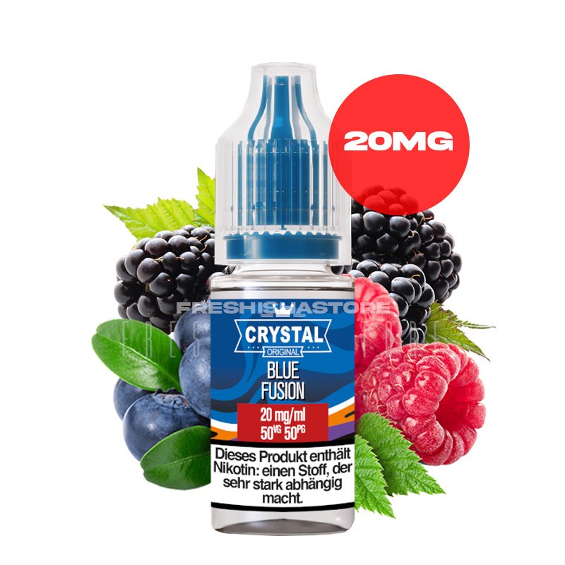 SKE - Crystal Liquid - Blue Fusion - Nikotinsalz Liquid - 10ml - 20mg