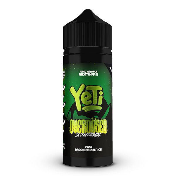 Yeti Overdosed - Kiwi Passionfruit Ice - Aroma - 10ml Yeti Overdosed - Kiwi Passionfruit Ice - Aroma - 10ml
