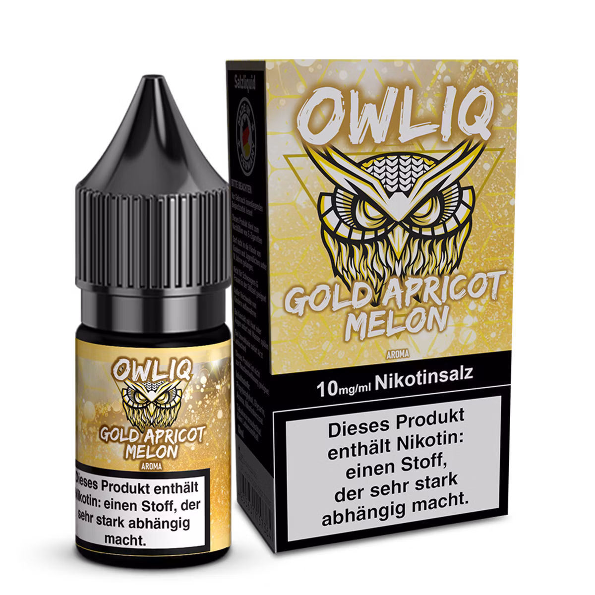 OWLIQ - Gold Apricot Melon - Nikotinsalz Liquid - 10ml - 10mg
