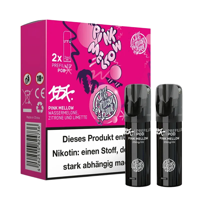 187 Straßenbande - Prefilled Pod Pink Mellow - 2ml - 2er Pack