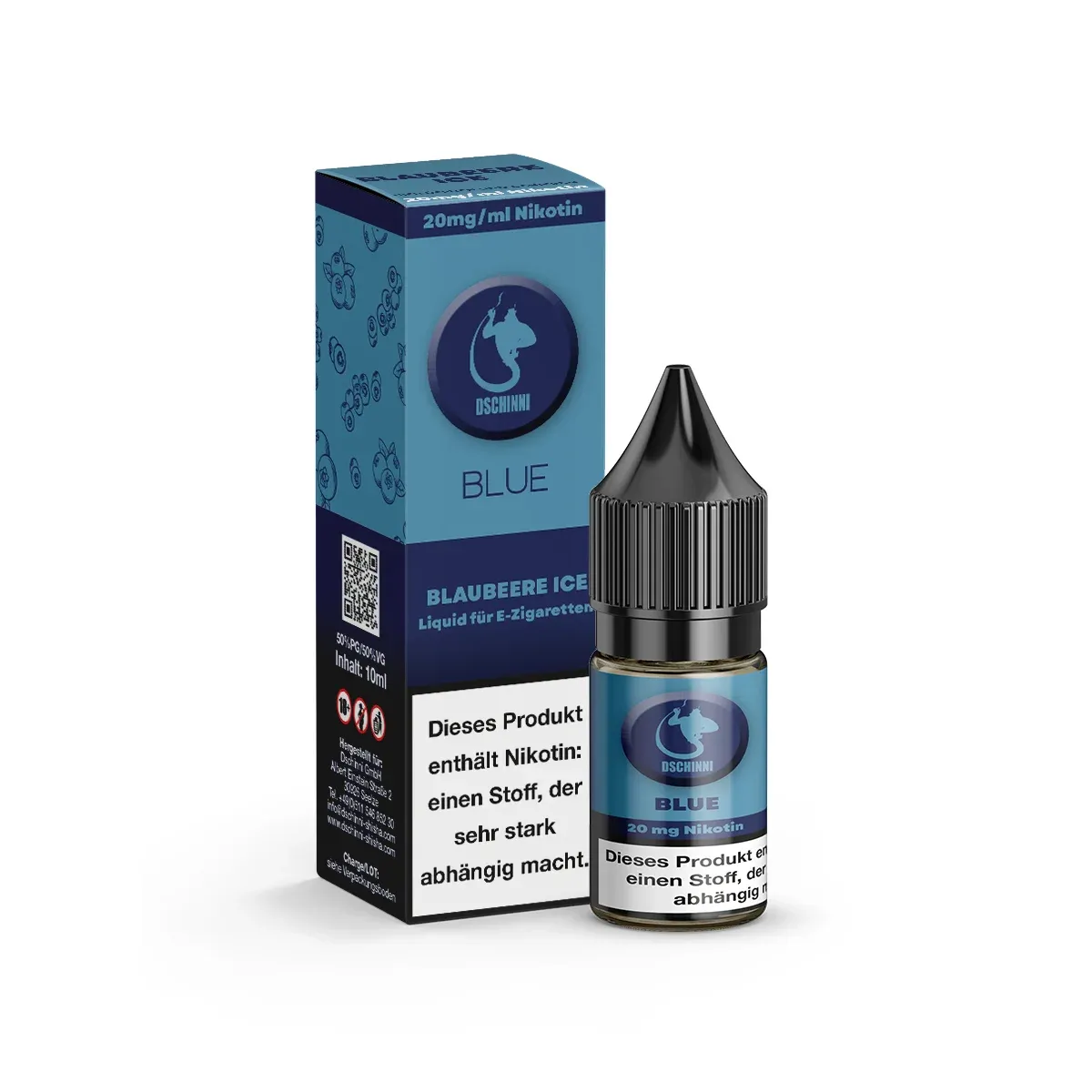 Dschinni - Blue - Nikotinsalz Liquid - 10ml - 20mg