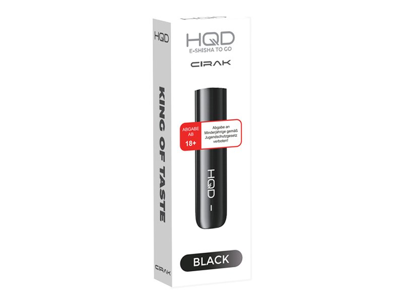 HQD - Cirak - E-Zigarette - Basisgerät - Black - CP