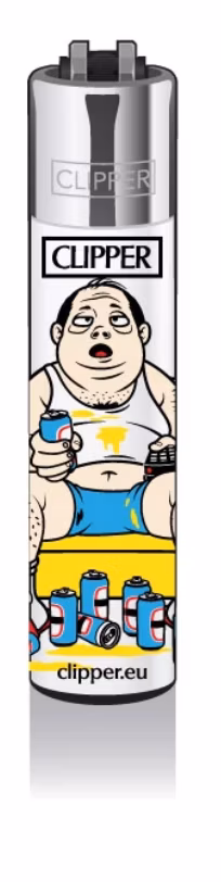 clipper-feuerzeug-couch-potatoes-4v4 Clipper - Feuerzeug - Couch Potatoes - 4v4 - wiederverwendbar