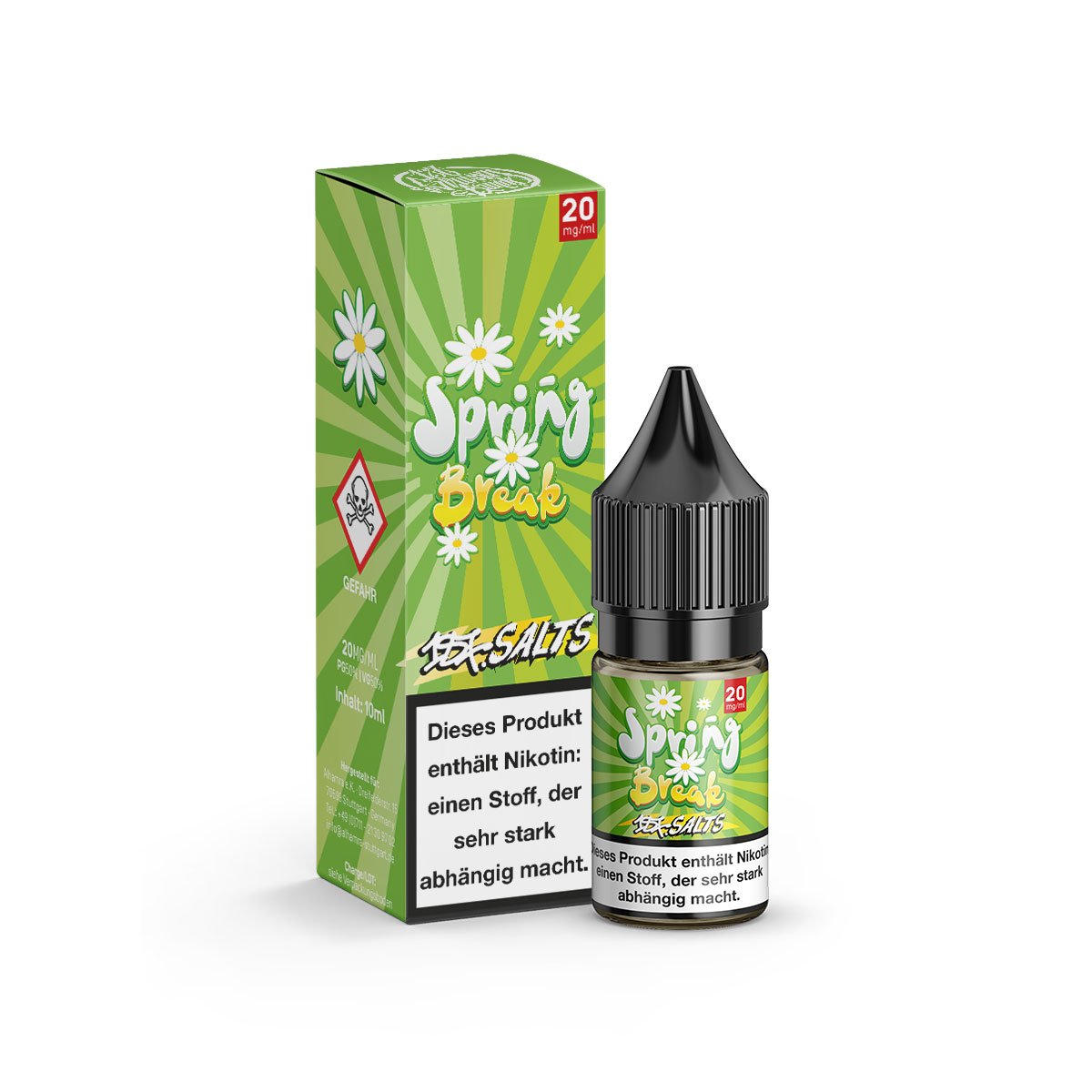 187 Straßenbande - Nikotinsalz-Liquids - 10ml - Spring Break | Nikotinsalz-Stärke : 20mg | Paketgröße : 1er Packung 187 Straßenbande - Nikotinsalz-Liquids - 10ml - Spring Break | Nikotinsalz-Stärke : 20mg | Paketgröße : 1er Packung