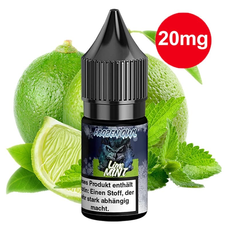 Frozen OWL - Lime Mint - Nikotinsalz Liquid - 10ml - 20mg