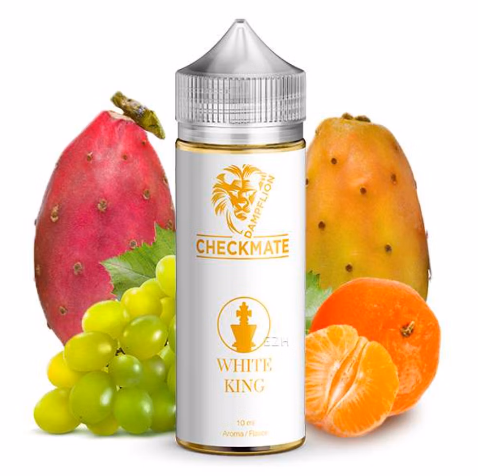 Aroma - Dampflion - Checkmate - White King - 10ml - mit Steuerbanderole