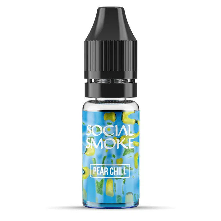 Social Smoke - Nikotinsalz Liquid - 10ml - Pear Chill | Nikotinsalz-Stärke : 10mg | Paketgröße : 1er Packung Social Smoke - Nikotinsalz Liquid - 10ml - Pear Chill | Nikotinsalz-Stärke : 10mg | Paketgröße : 1er Packung