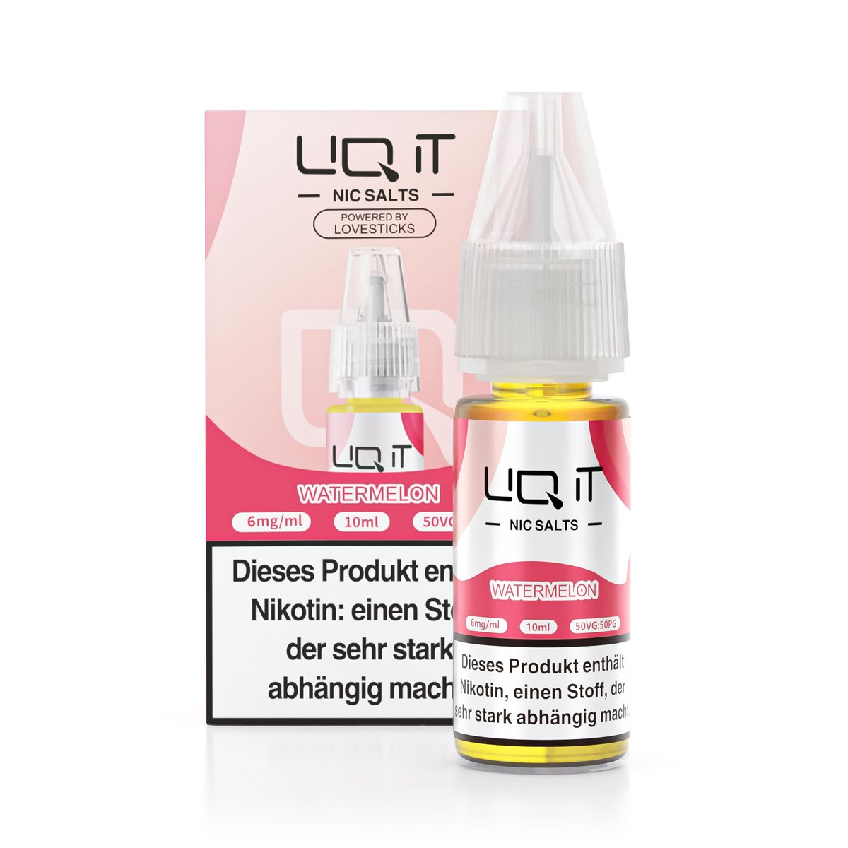 LIQ IT - Nikotinsalz-Liquid - 10ml - Watermelon - 6mg