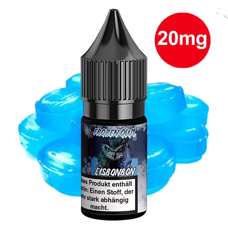 Frozen OWL - Eisbonbon - Nikotinsalz Liquid - 10ml - 20mg