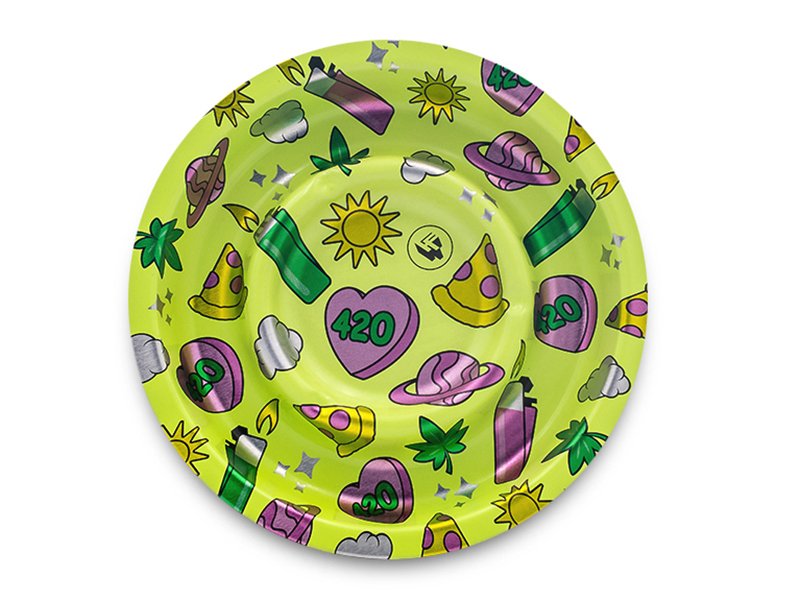 Aschenbecher - Coffeeshop Ashtray - 420 Pattern - Ø 13,6cm