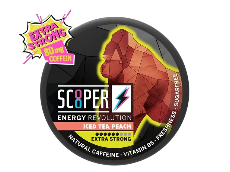 Scooper - Koffein Pouches - Iced Tea Peach - 80mg