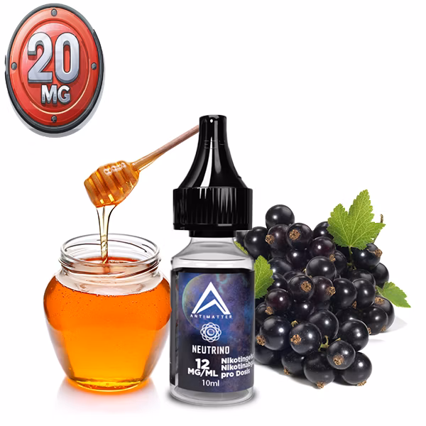 Antimatter Neutrino Nikotinsalz Liquid 10ml | Schwarze Johannisbeere & Honig