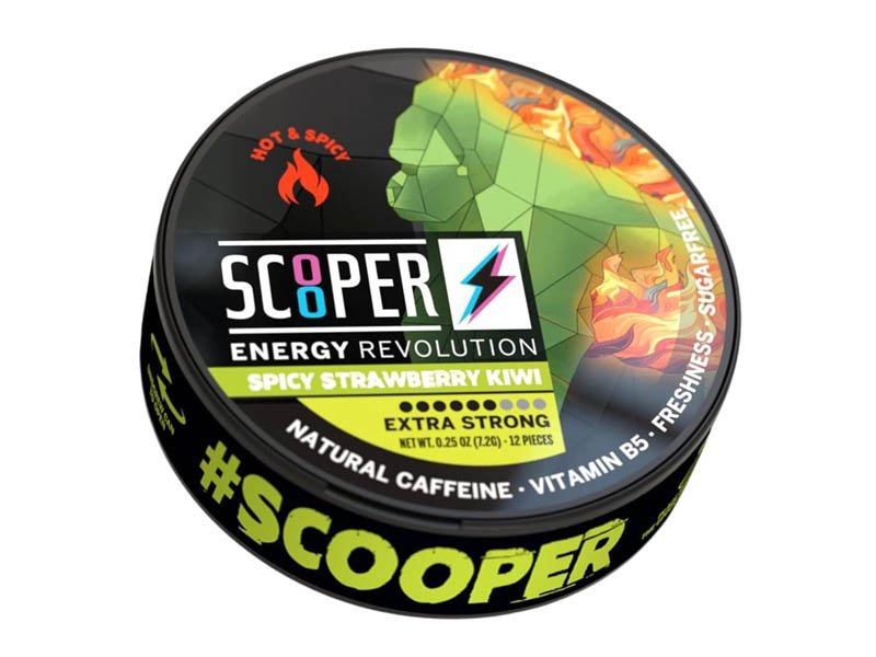 Scooper - Koffein Pouches - Spicy Strawberry Kiwi - 80mg