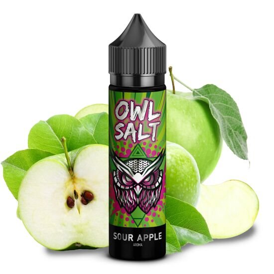 Owl Salt - Longfill Aroma - 10ml - Sour Apple Owl Salt - Longfill Aroma - 10ml - Sour Apple