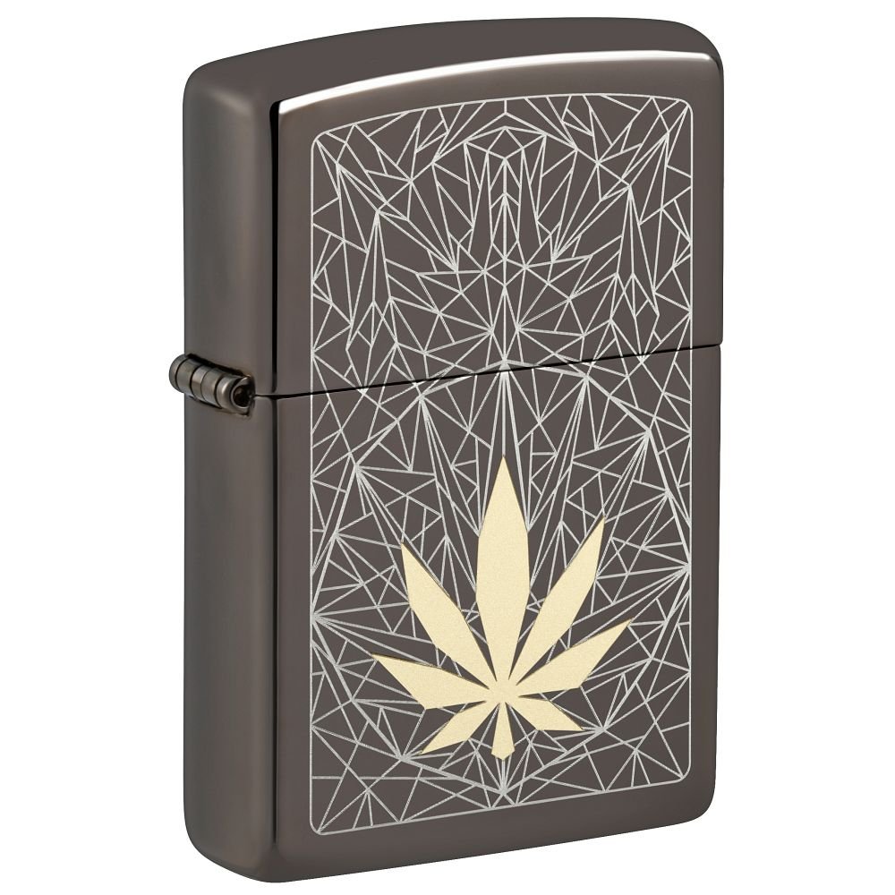 Zippo - Benzinfeuerzeug - Cannabis Design