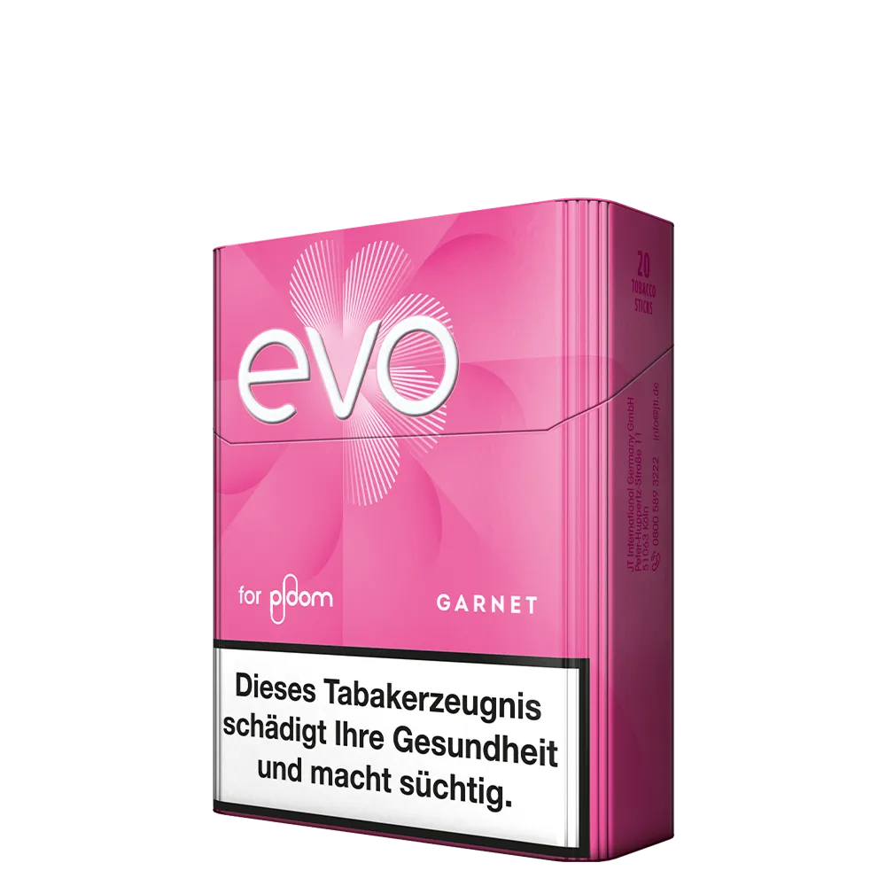 Ploom - EVO - Garnet - Tabaksticks - TT B2B Ploom - EVO - Garnet - Tabaksticks - TT B2B
