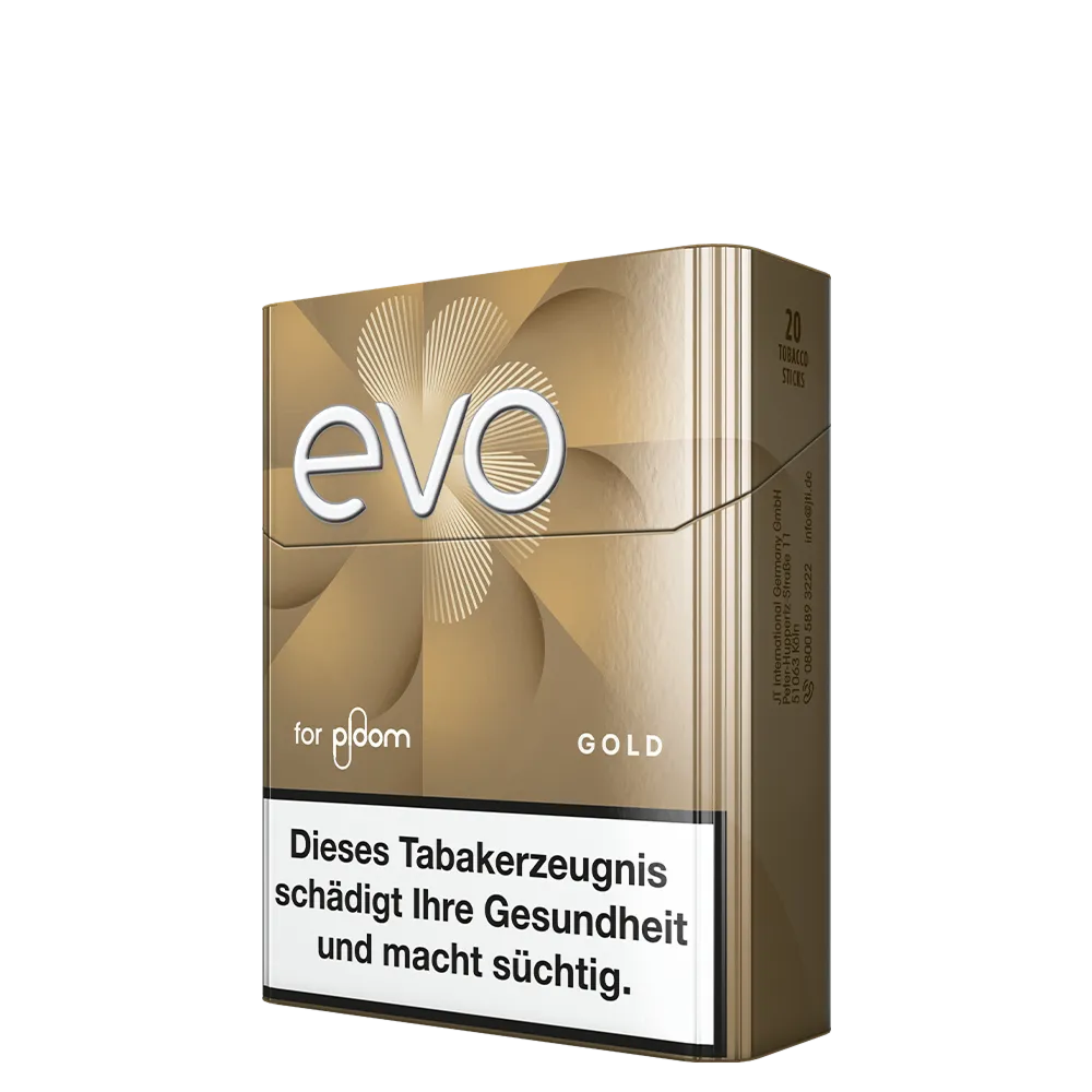 Ploom - EVO - Gold - Tabaksticks - TT B2B Ploom - EVO - Gold - Tabaksticks - TT B2B