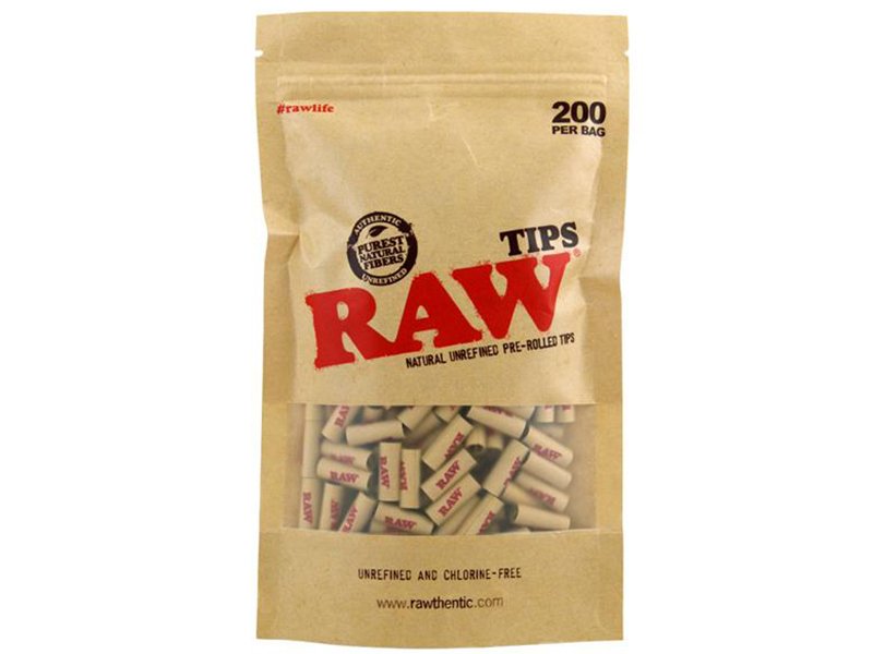 RAW - Filter Tips - Prerolled 200 Stück
