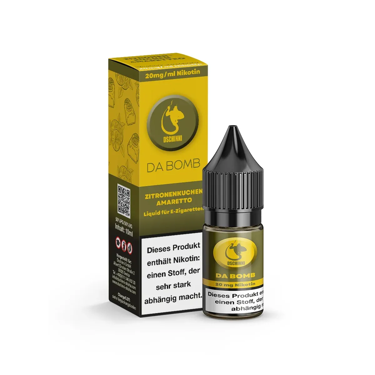 Dschinni - Da Bomb - Nikotinsalz Liquid - 10ml - 20mg