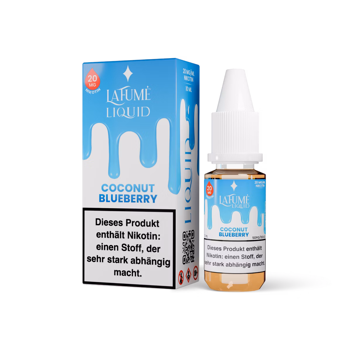 La Fume - Nikotinsalz-Liquid - Coconut Blueberry - 10ml - 20mg