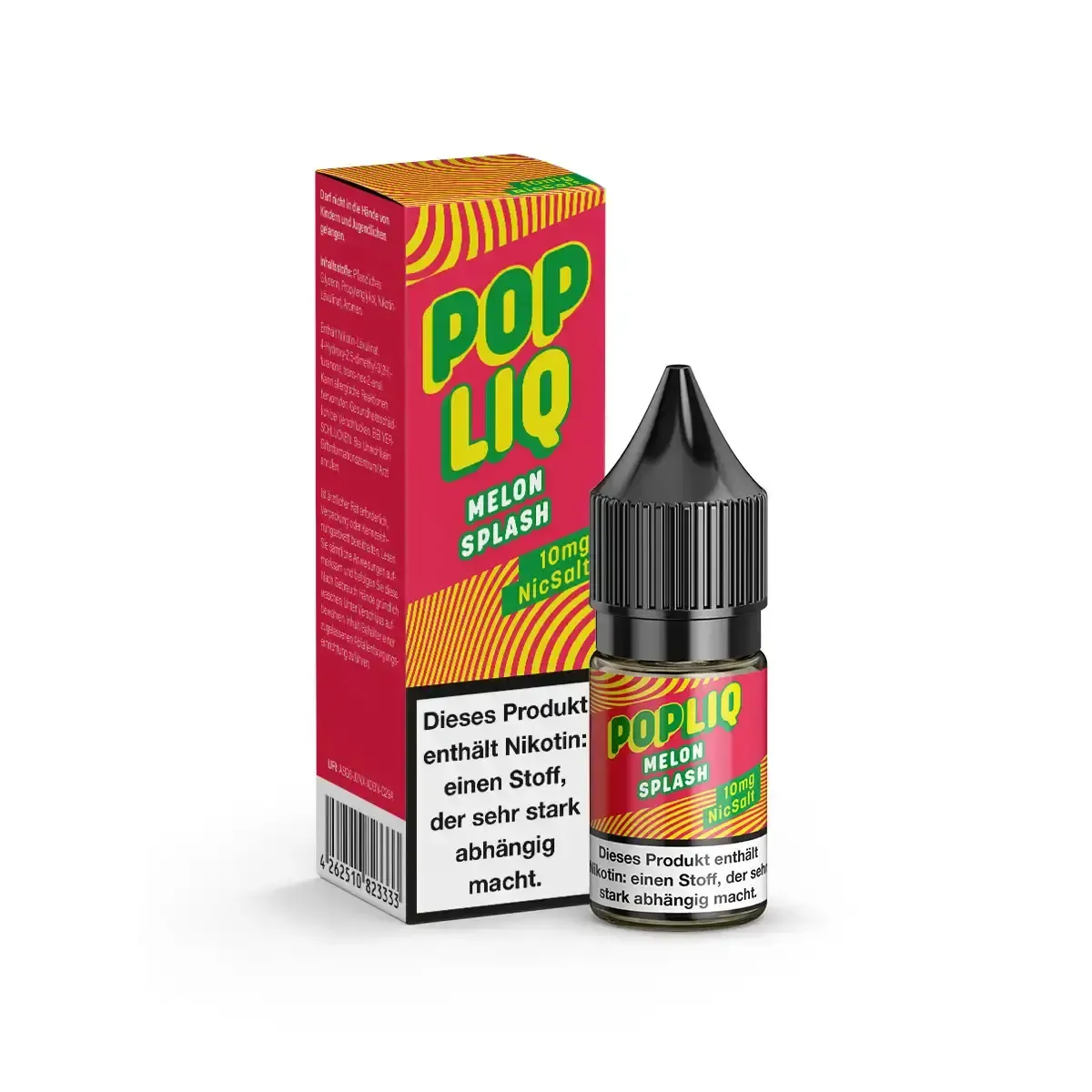 PopLiq Nikotinsalz-Liquid Melon Splash 10ml 10mg PopLiq Nikotinsalz-Liquid Melon Splash 10ml 10mg