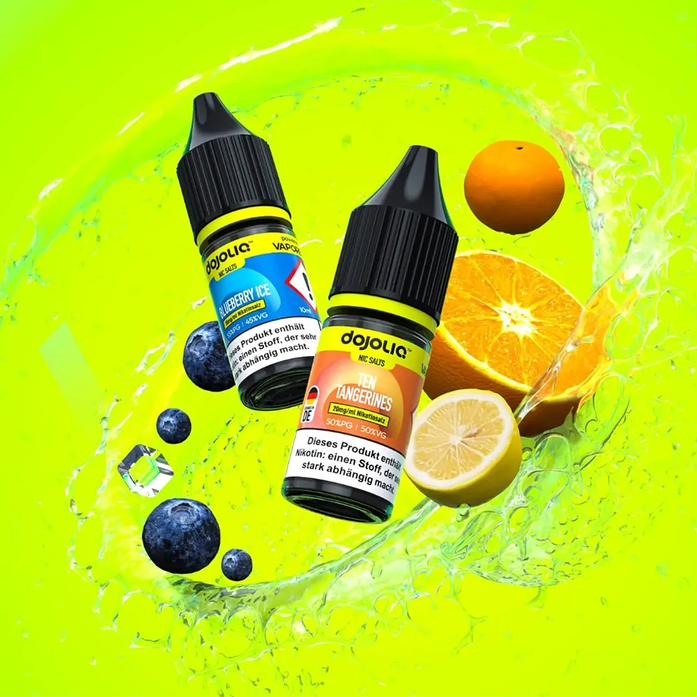 Muster - Vaporesso - Dojoliq - Nikotinsalz-Liquid - 10ml - Blueberry Sour Raspberry - 20mg Muster - Vaporesso - Dojoliq - Nikotinsalz-Liquid - 10ml - Blueberry Sour Raspberry - 20mg