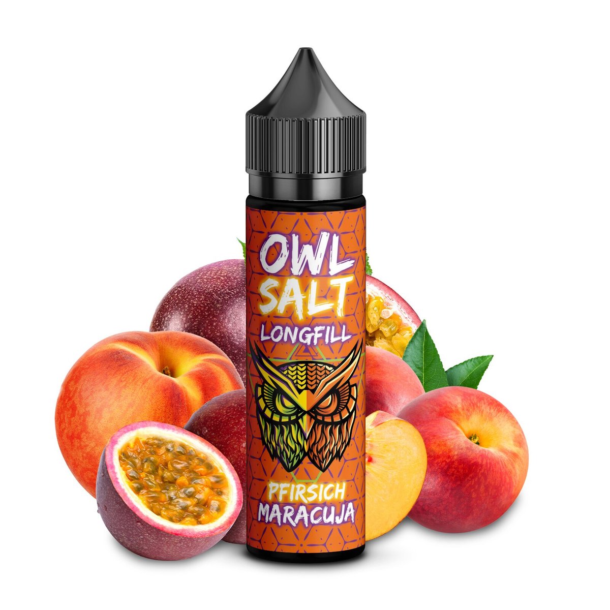 OWL Salt ✴ Pfirsich Maracuja ✴ 10ml ✴ Aroma
