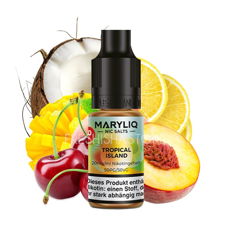 lost-mary-maryliq-tropical-island-10ml-20mg Maryliq - Tropical Island - 10ml - 20mg