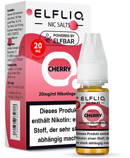 Mehrweg E-Zigaretten Bundle - Voopoo Argus Z Pod Kit, Elfliq Cherry 20mg