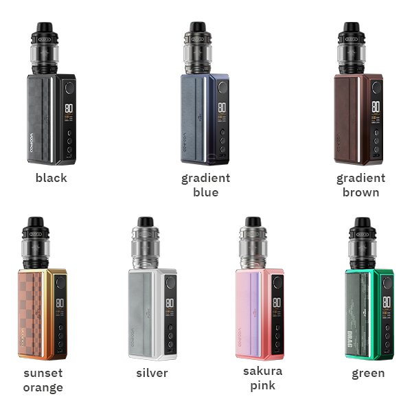 Voopoo - Drag 5 - Kit - Black - Alle Farben