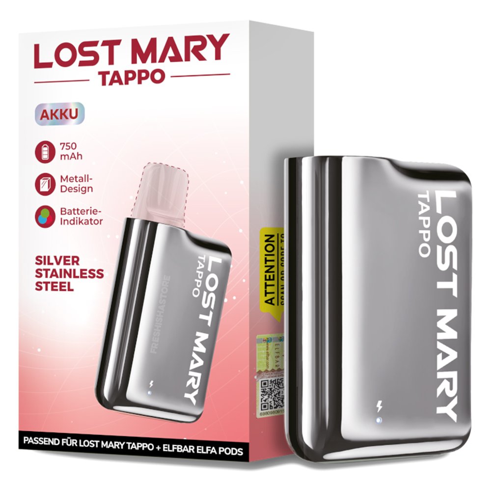 Lost Mary - Tappo - Basisgerät - E-Zigarette - Silber