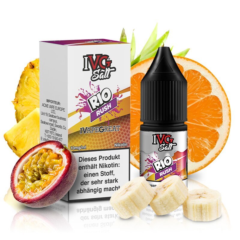 IVG - Salt - Rio Rush - Nikotinsalz-Liquid - 10ml