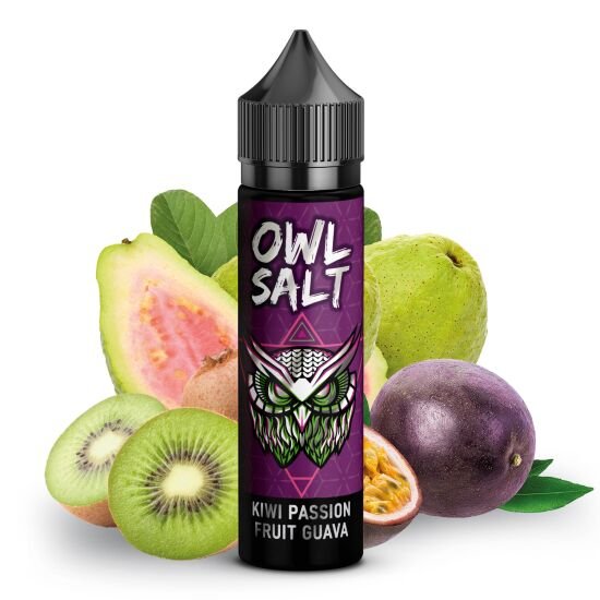 Owl Salt - Longfill Aroma - 10ml - Kiwi Passion Fruit Guava