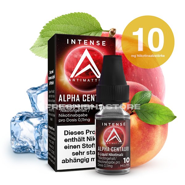 Antimatter - Intense - Alpha Centauri - Nikotinsalz Liquid - 10ml - 10mg