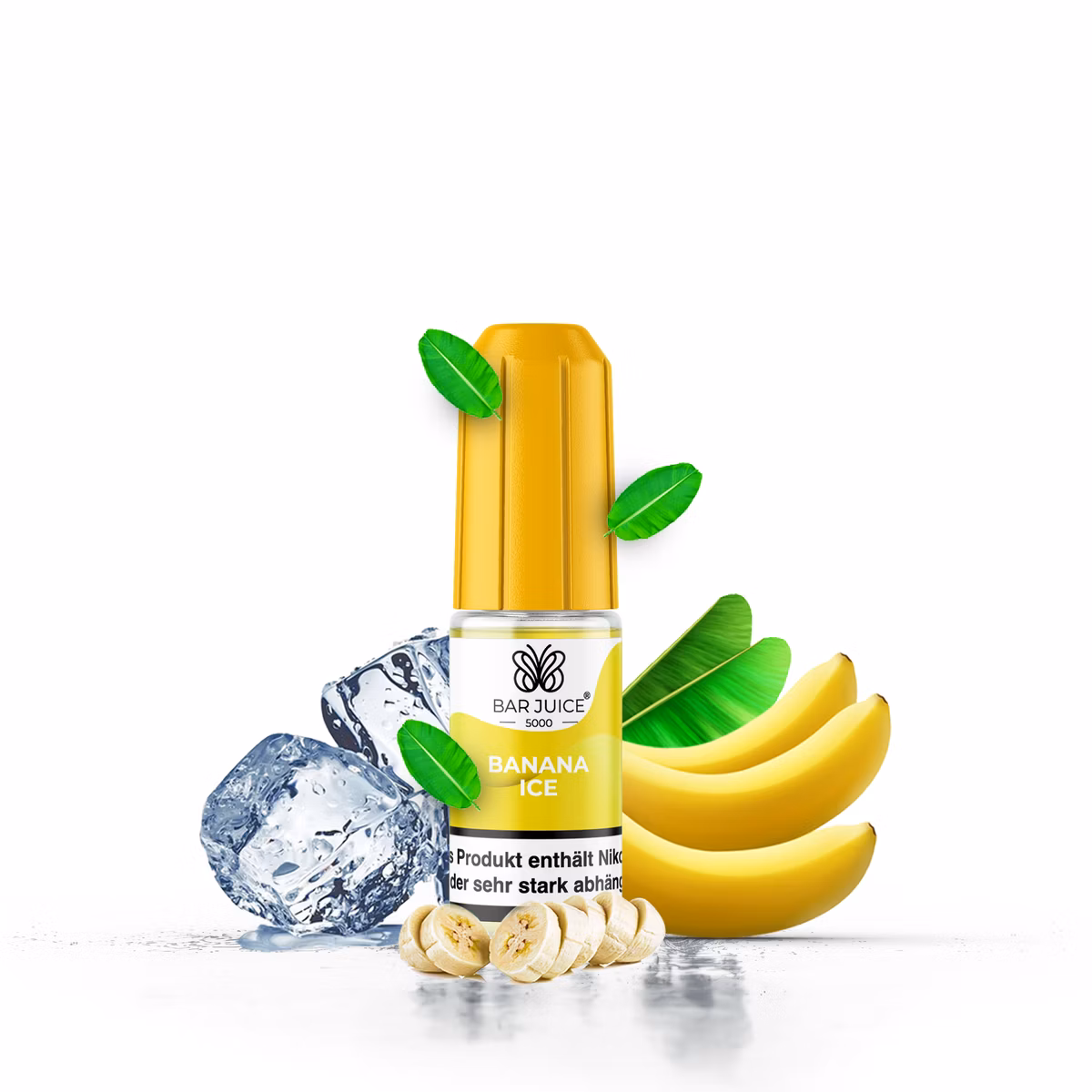 Bar Juice - 5000 - Banana Ice | Inhalt : 10ml | Nikotinsalz-Stärke : 5mg | Paketgröße : 1er Packung Bar Juice - 5000 - Banana Ice | Inhalt : 10ml | Nikotinsalz-Stärke : 5mg | Paketgröße : 1er Packung