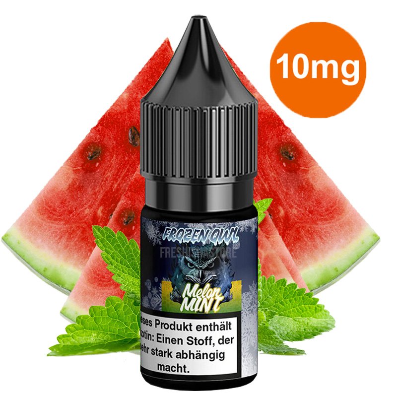 Frozen OWL - Melon Mint - Nikotinsalz Liquid - 10ml - 10mg