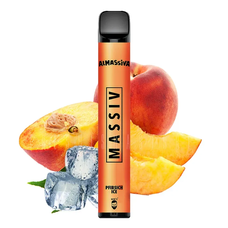 Al Massiva Vape - Einweg E-Zigarette - Pfirsich Ice - 17mg - CP