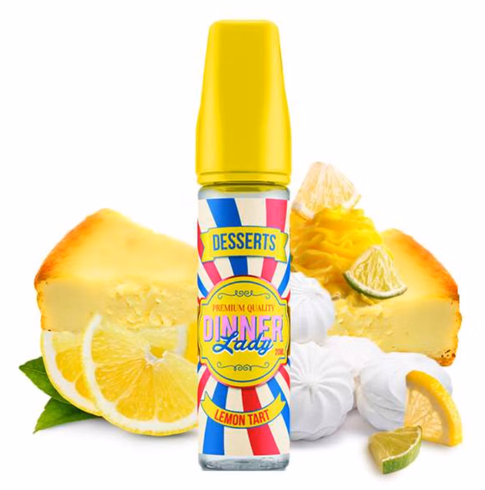 DINNER LADY DESSERT - LEMON TART - Aroma - 20ml - Steuerbanderole
