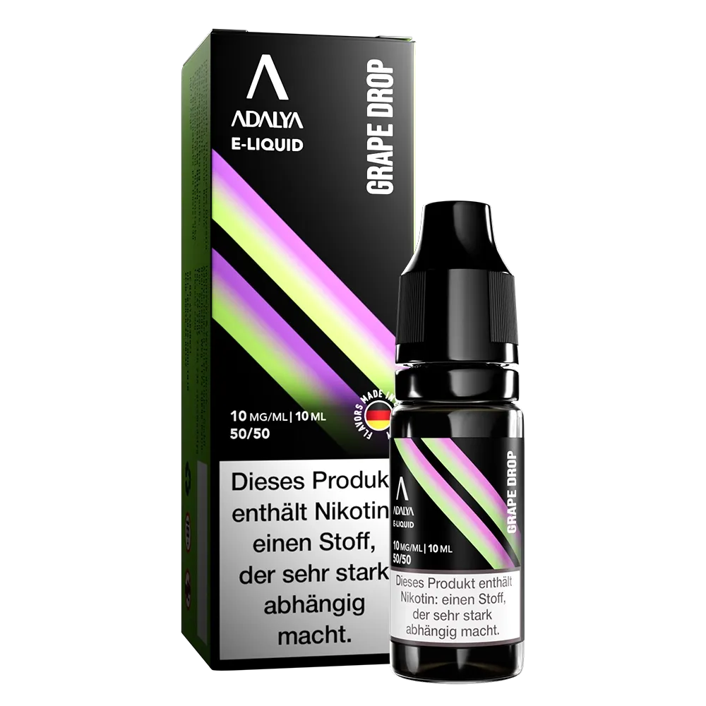 Adalya - Nikotinsalz Liquid - 10ml - Grape Drop - 10mg