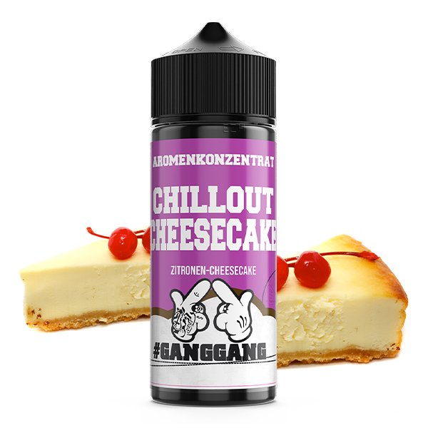 GANGGANG - Aroma - 10ml - Chillout Cheesecake | Inhalt : 10ml | Nikotinstärke : 0mg | Paketgröße : 1er Packung