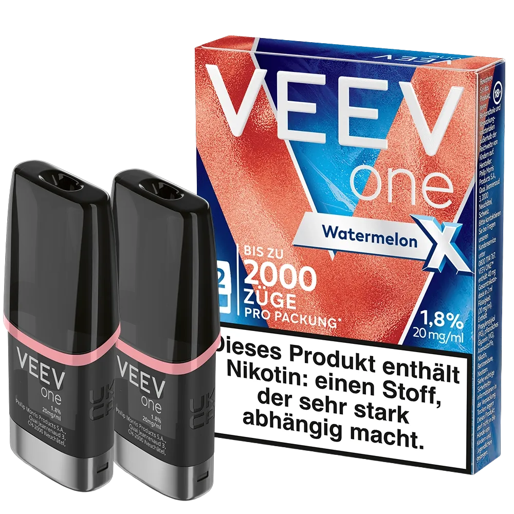 VEEV - ONE - XTRA - Prefilled Pods - 2ml - 20mg - Watermelon