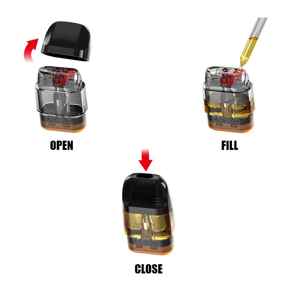 OXVA - Xlim - EZ - Pod Tank Verdampfer - 3er Paket - 3ml - 0.4 Ohm OXVA - Xlim - EZ - Pod Tank Verdampfer - 3er Paket - 3ml - 0.4 Ohm