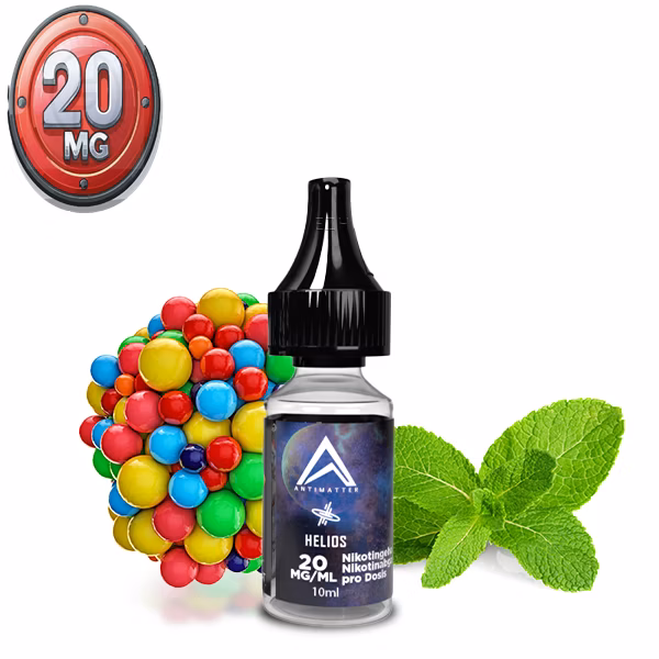 Antimatter Helios Nikotinsalz Liquid 10ml | Kaugummi & Minze