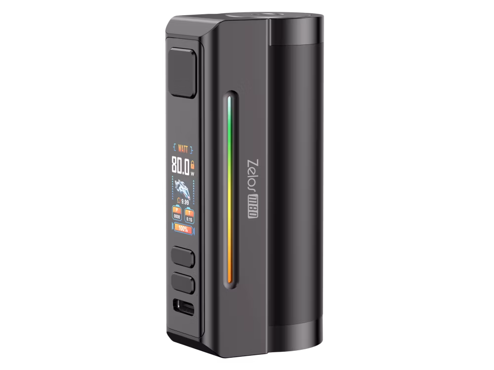Aspire - Zelos M80 - Akkuträger - 2600 mAh - Gunmetal | Paketgröße : 1er Packung