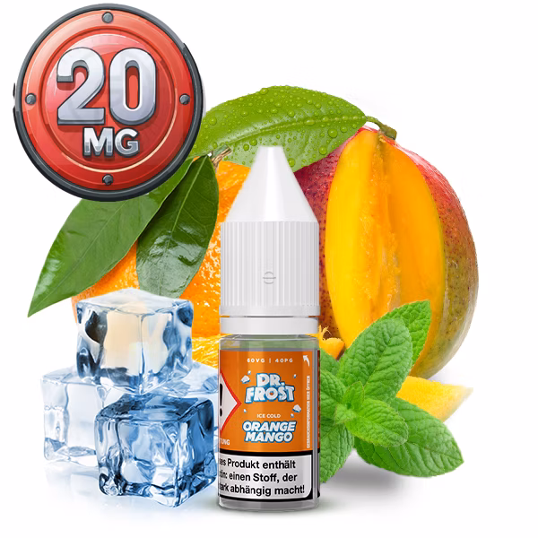 Dr. Frost - Ice Cold Cold Orange Mango Nikotinsalz Liquid 10ml 20mg
