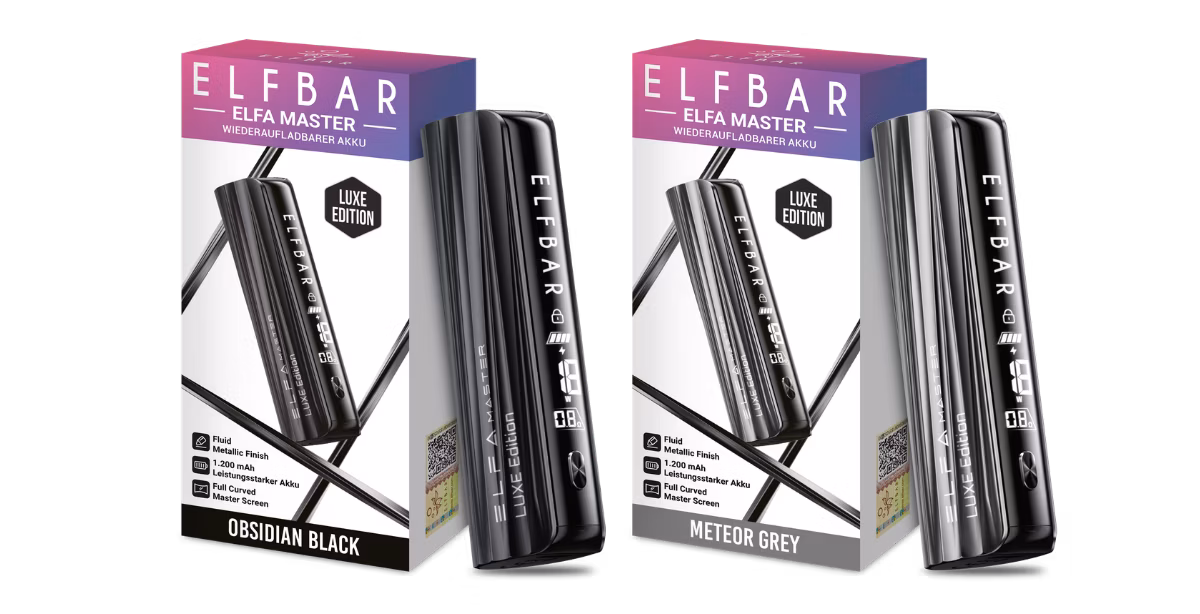 Elfbar - ELFA MASTER - Basisgerät - Meteor Grey (LUXE Edition)