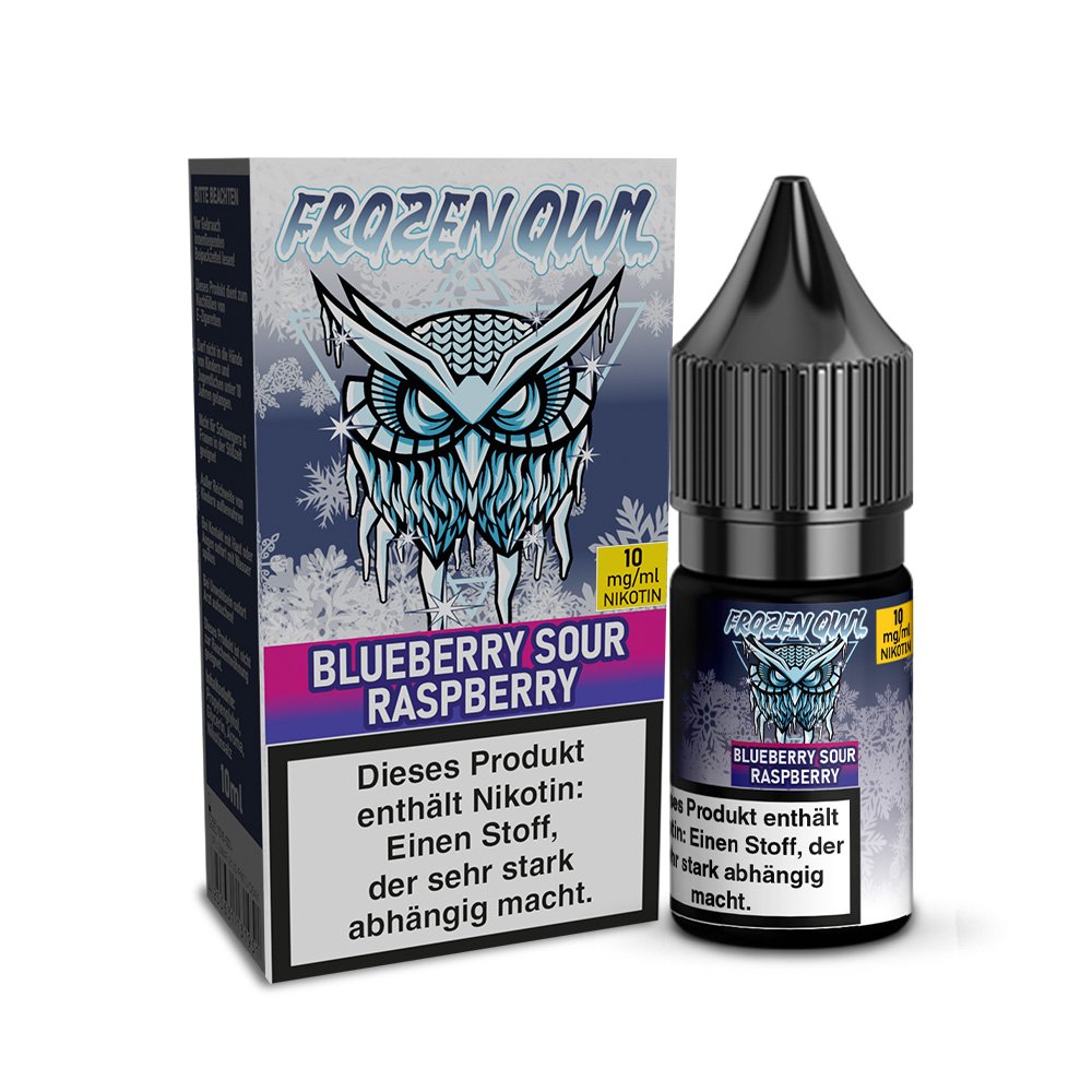 Frozen OWL - Nikotinsalz Liquid - 10ml - Blue Sour Raspberry - 10ml - 10mg