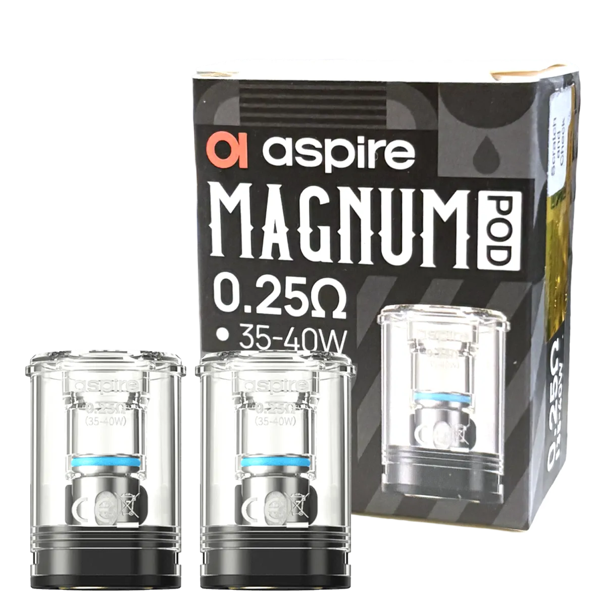 Aspire - Magnum - Pod Tank Verdampfer - 2er Paket - 0.25 Ohm