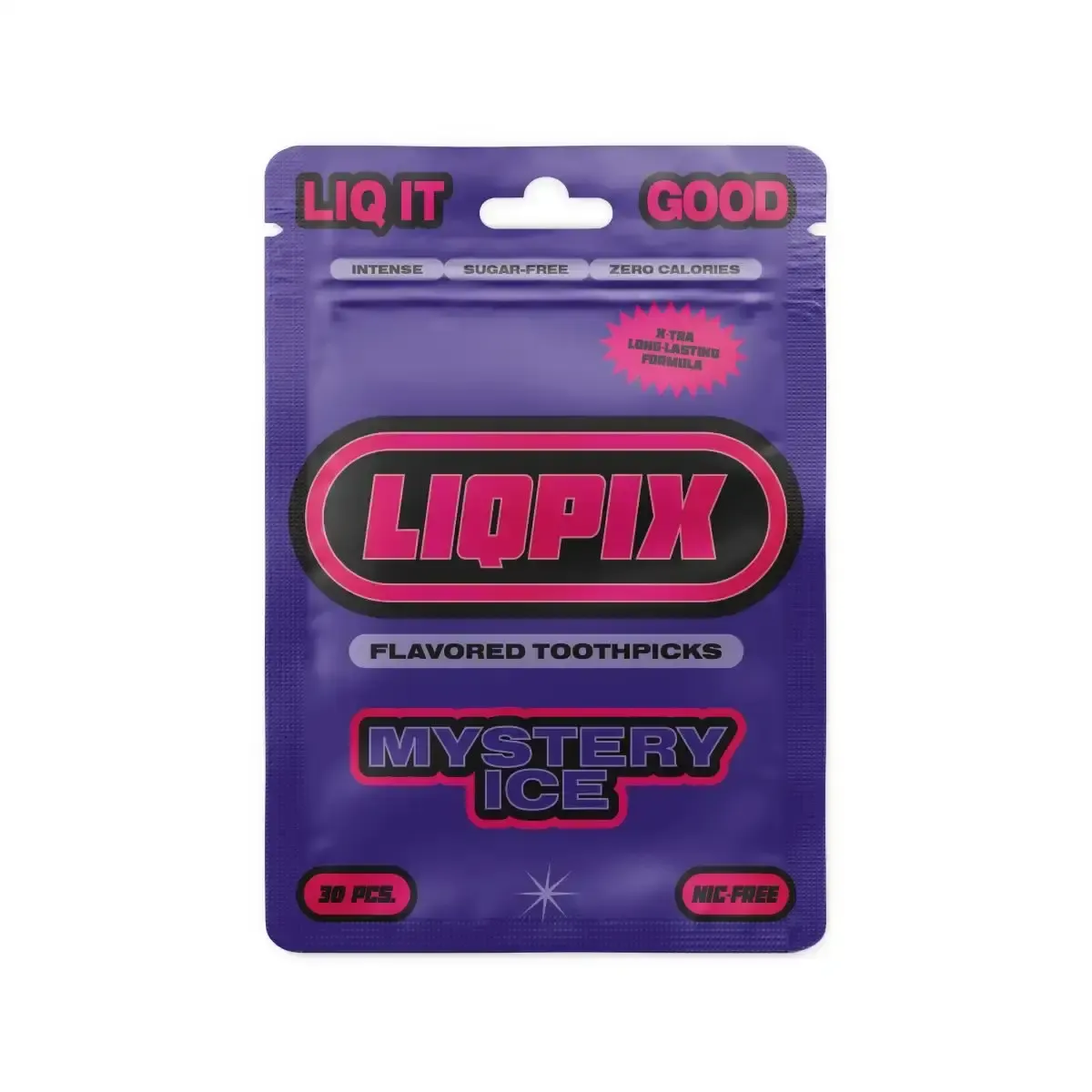 LiqPix Zahnstocher Mystery Ice 30 Stück